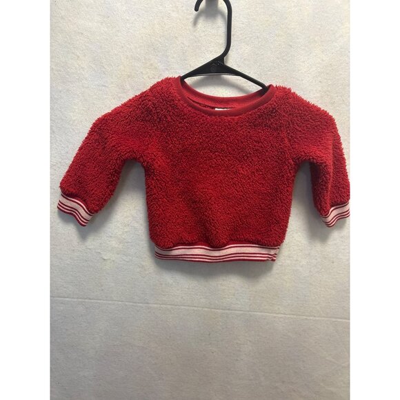 Garanimals 18M Red Sherpa Fleece Toddler Sweater & Pants Set 100% Polyester Made - Picture 1 of 5